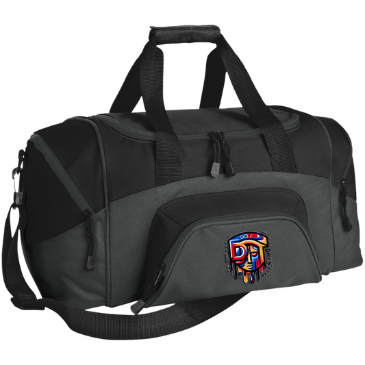 Small Colorblock Sport Duffel Bag