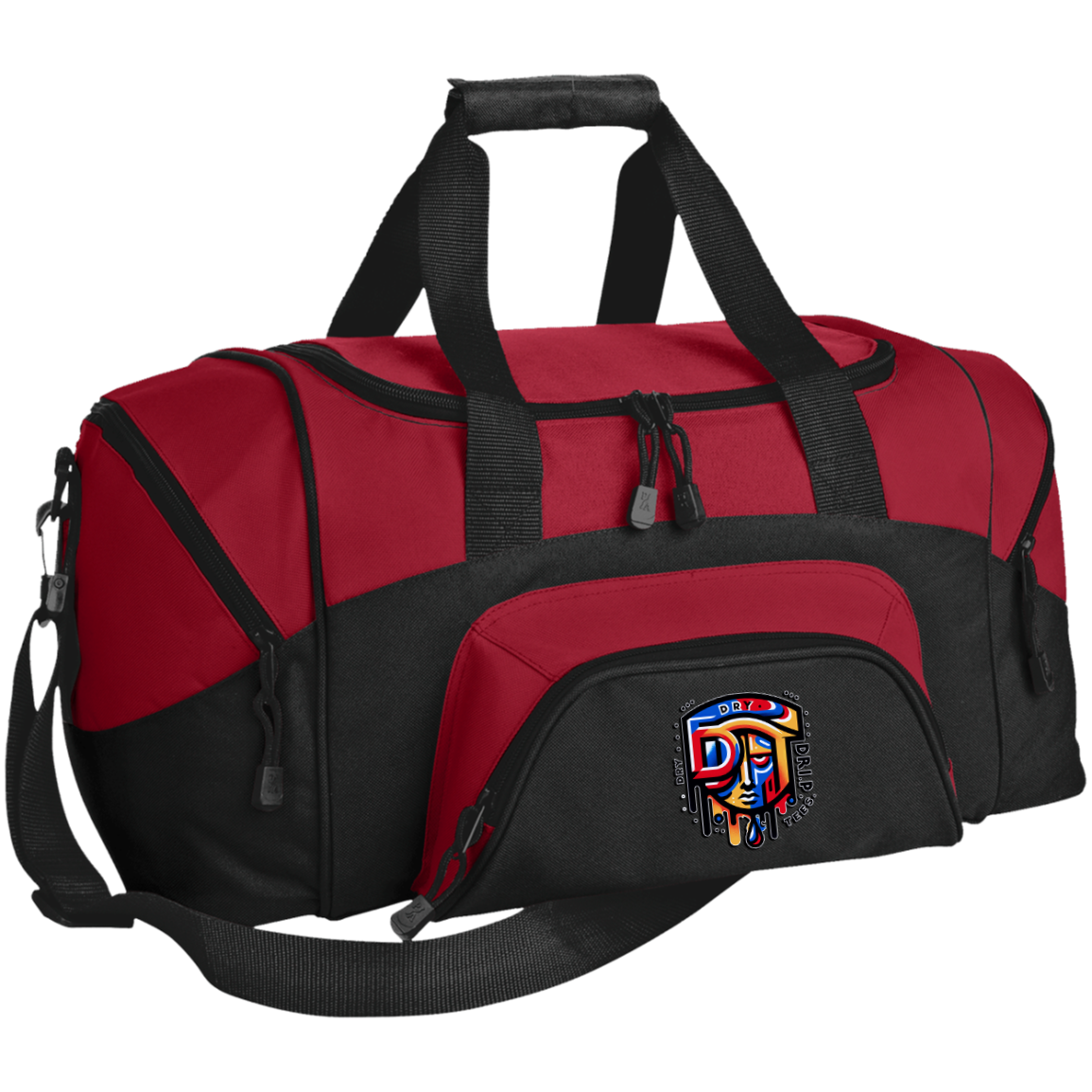 Small Colorblock Sport Duffel Bag