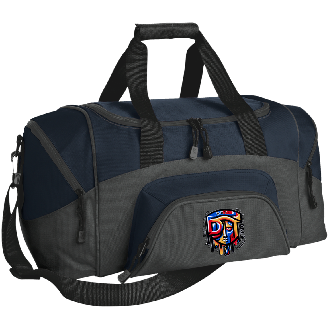 Small Colorblock Sport Duffel Bag